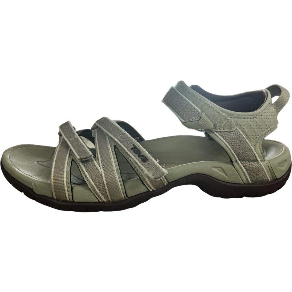 TEVA TIRRA WOMEN SPORT SANDALS VALLEY PLAZA TAUPE US 10 - Picture 2 of 9